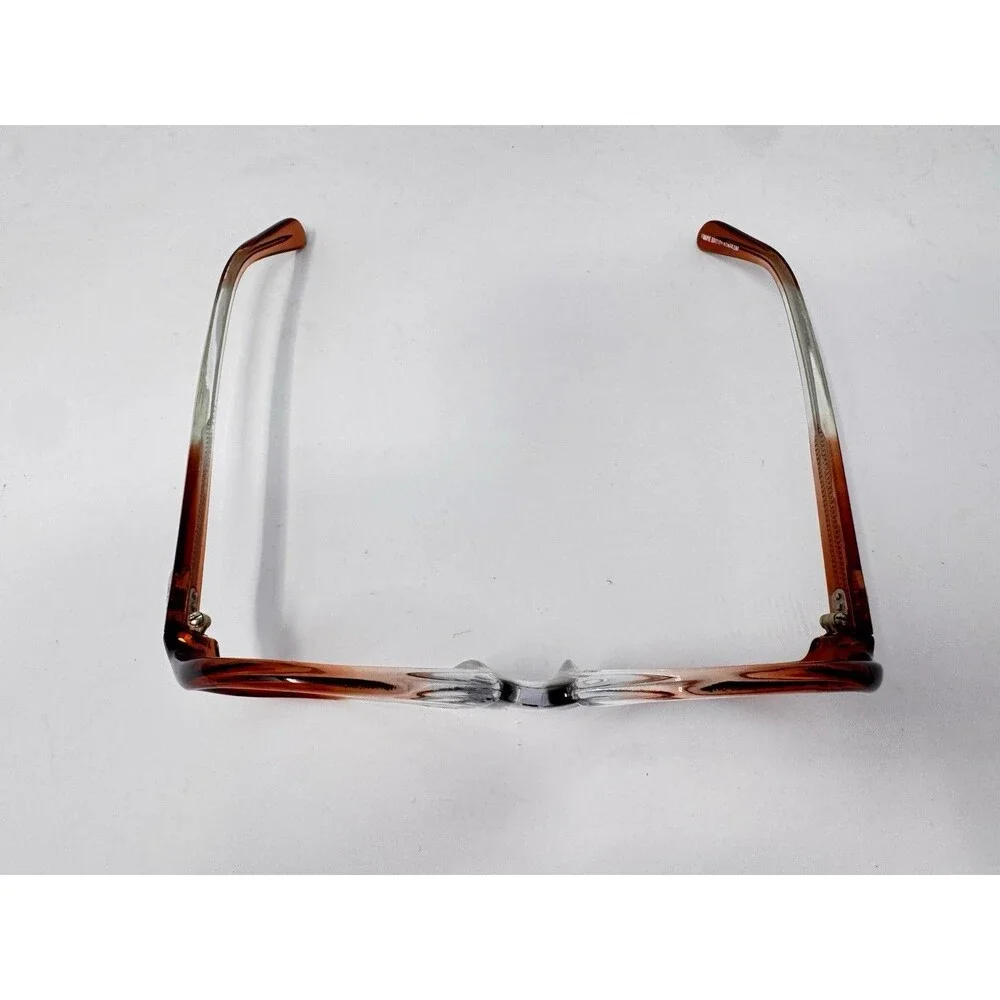 Winbeldon Ruby Vintage Eyeglass Frames Only 50-17-135 Orange Clear UK New Old St